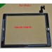 iPad 2 touch screen with home button assembly and adhesive tape attached [White]